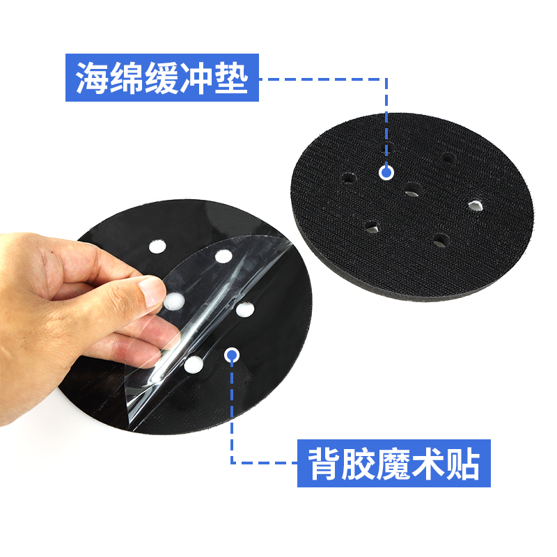 濕磨機(jī)緩沖墊背膠魔術(shù)貼-防水防滑脫、快換系統(tǒng)提升效率
